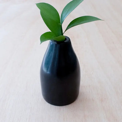 Black Stone Vases